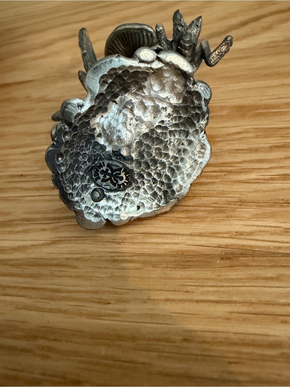 Vintage Pewter Fairy Mini Figurine - heavy - Picture 5 of 6